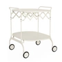 Kartell - Gastone-trolley, zwart-wit mat