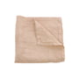 HKliving - linnen servetten, 45 x 45 cm (set van 2), zalm