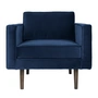 Broste Copenhagen - Wind Fauteuil, insignes blauw