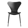 Fritz Hansen - Serie 7 stoel, monochroom zwart / essen gekleurd zwart
