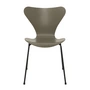 Fritz Hansen - Serie 7 stoel, zwart / essen gekleurd olijfgroen