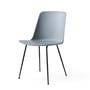 & Tradition - Rely Chair HW6, lichtblauw / zwart