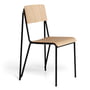 Hay - Petit Standard stoel, zwart / eiken mat gelakt