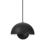 & Tradition FlowerPot VP1 - Hanglamp, mat zwart