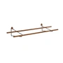 We Do Wood - Shoe Rack , eik / staal zwart
