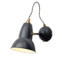 Anglepoise - Original 1227 Messing wandlamp, Elephant Grey