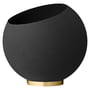 AYTM - Globe Bloempot, Ø 60 x H 50 cm, zwart