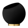 AYTM - Globe Bloempot, Ø 30 x H 26,6 cm, zwart