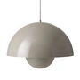 & Tradition - FlowerPot hanglamp VP2, grijs-beige