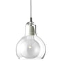 & tradition - MEGA Lamp hanglamp SR2, glazen kap transparant / kabel transparant