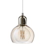 & tradition - MEGA Lamp hanglamp SR2, glazen kap goud / kabel wit