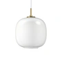 Louis Poulsen - VL45 Radiohus hanglamp, ø 25 cm, messing / opalweiß
