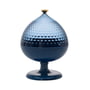 Kartell - Pumo Opslagglas, Ø 21 cm, blauw / lichtblauw