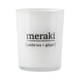 Meraki - Geurkaars, Ø 5,5 cm, Witte Thee & Gember