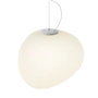 Foscarini - Gregg Hanglamp, grande, wit / wit (dimbaar via TRIAC)