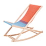 Weltevree - Beach Rocker Schommelstoel, rood/blauw