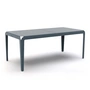 Weltevree Bended Table - Buitentafel, 180 x 90 cm, grijsblauw (RAL 5008)