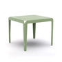 Weltevree Bended Table - Bistrotafel, 90 x 90 cm, lichtgroen (RAL 6021)
