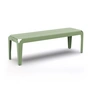 Weltevree - Bended Bench Bank L 140 cm, lichtgroen (RAL 6021)
