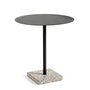 HAY - Terrazzo Tafel rond Ø 70 cm, grijs / antraciet