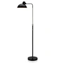 Fritz Hansen - KAISER idell 6580-F Luxus Staanlamp, zwart / chroom