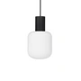 Broste Copenhagen - Lolly Hanglamp, Ø 20 cm, zwart / wit