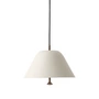 Audo - Hanglamp Levitate, Ø 28 cm, grijs (Pantone cool grey 4) / messing
