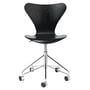 Fritz Hansen - Series 7 bureaustoel, chroom / zwart gekleurd essenhout