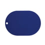 OYOY - Ribbo Placemat ovaal, optisch blauw (set van 2)