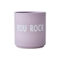 Design Letters - AJ Favourite Porseleinen mok, You Rock / lavendel