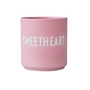 Design Letters AJ Favourite Sweetheart - Porseleinen mok, / pink