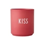 Design Letters AJ Favourite Kiss - Porseleinen mok, / red berry