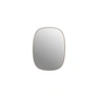 Muuto - Framed Mirror , klein, rose / helder glas