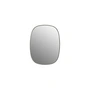 Muuto - Framed Mirror , klein, taupe / helder glas