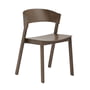 Muuto - Cover Side Chair, donkerbruin