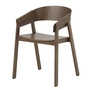 Muuto - Cover Fauteuil, donkerbruin