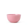 Lyngby Porcelæn - Rhombe Schaal Ø 11 cm, roze