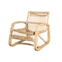 Cane-line - Curve Loungestoel Outdoor, naturel