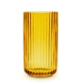 Lyngby Porcelæn - Glazen vaas, h 31 cm, amber