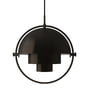 Gubi - Multi-Lite Hanglamp Ø 36 cm, messing zwart / zwart