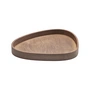 Lind DNA - Wood Box Curve L, 26 x 23 cm, gerookte eik