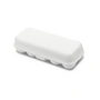 Koziol - Eggs to go Herbruikbare eiercontainer, cotton white