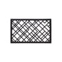 tica copenhagen - Rubber deurmat, 45 x 75 cm, lines / zwart