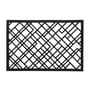 tica copenhagen - Rubber deurmat, 60 x 90 cm, lines / zwart