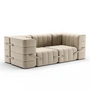 Ambivalenz Curt - Bankstel 7, grijs / beige (Jet - 9110)
