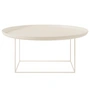 Norr11 - Duke Salontafel, h 39 x Ø 90 cm, antiek wit