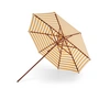 Fritz Hansen - Skagerak Messina Parasol Ø 270 cm, goudgeel gestreept