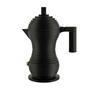Alessi - Pulcina Espressomachine, 30 cl, zwart