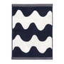 Marimekko - Lokki Handdoek 50 x 70 cm, gebroken wit / donkerblauw