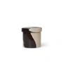 Ferm Living - Inlay Steengoed bakje, Ø 9,8 cm, zand/bruin